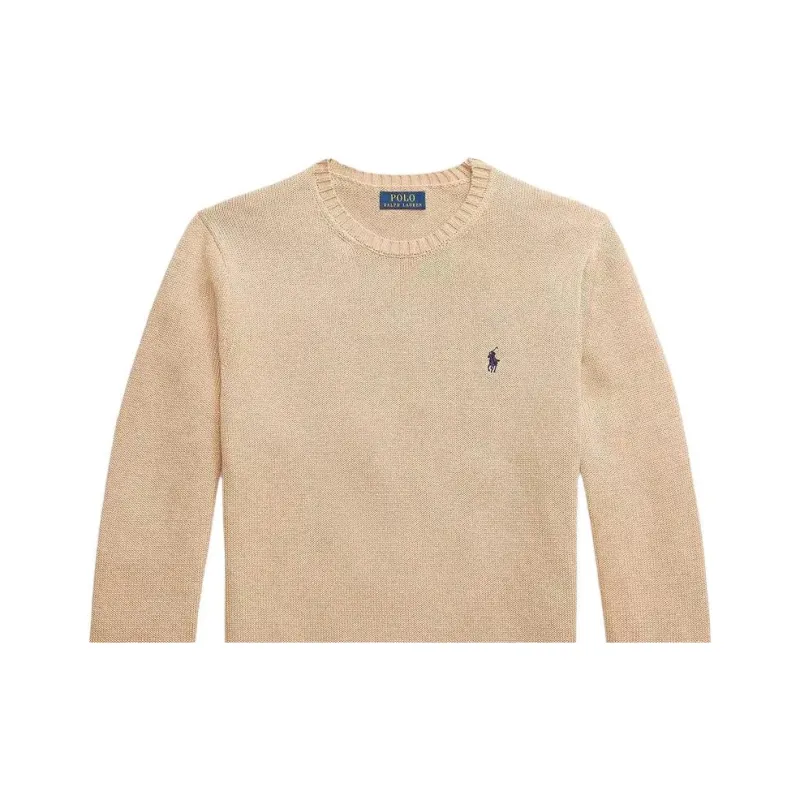 Polo Ralph Lauren Logo Embroidered Crewneck Jumper-1
