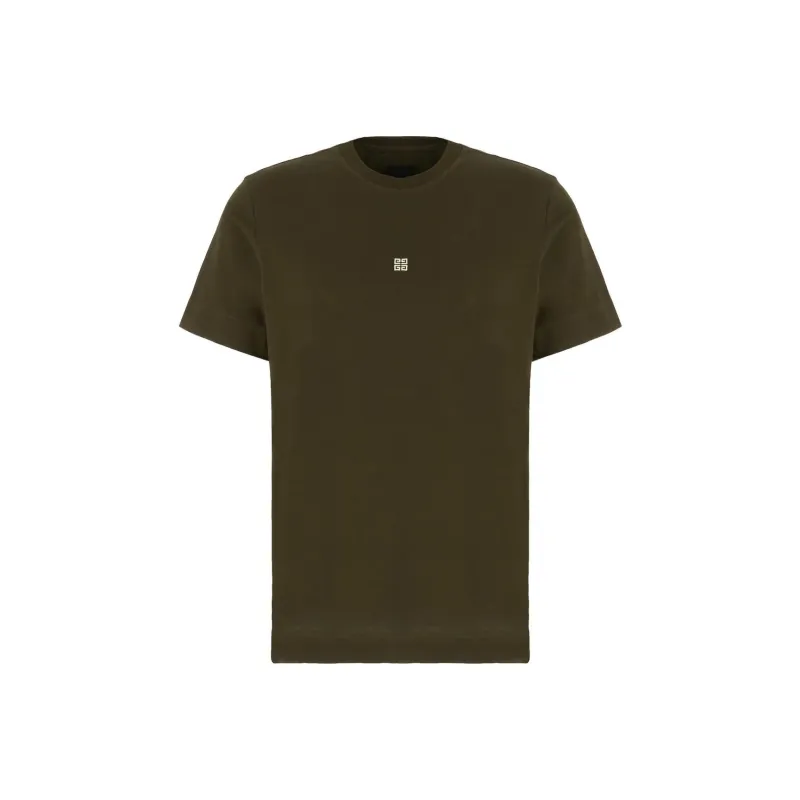 Givenchy T Shirt Men's Olive Green-0