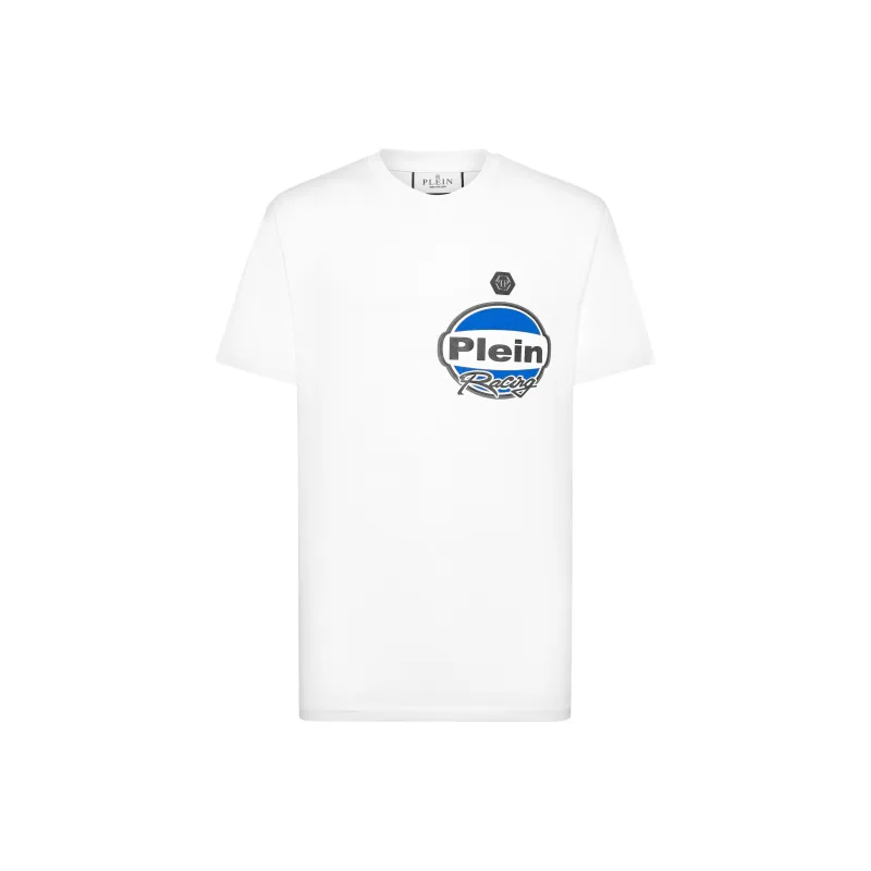 PHILIPP PLEIN Ss Cars Racing Round Neck Jersey T shirt-0