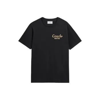 COACH T Shirts Men Black