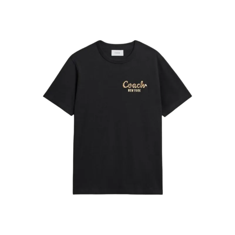 COACH T Shirts Men Black-0