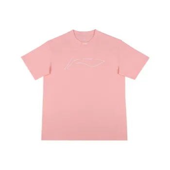 LiNing T Shirt Unisex Light Pink