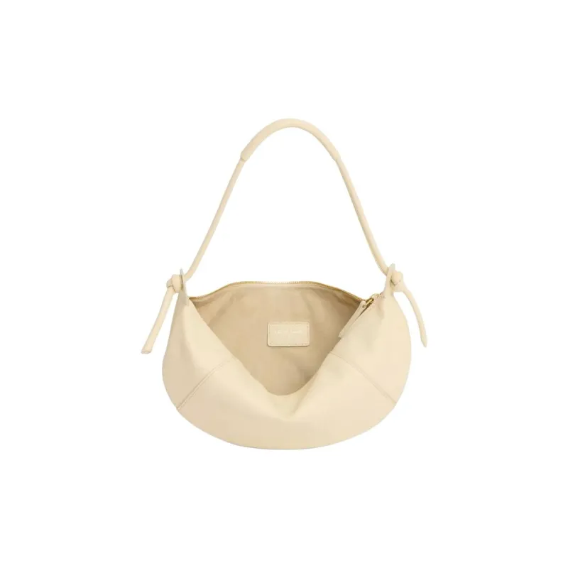 MANSUR GAVRIEL Calfskin Shoulder Bag Mini Women's White-1