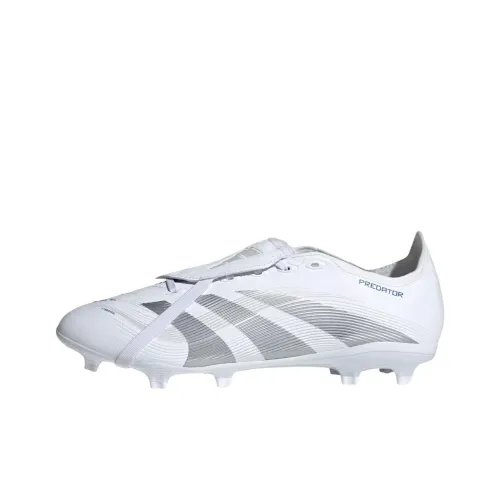Adidas Predator 24+ Anti Slip Wear Resistant Soccer Shoes Men's White