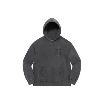 Supreme Overdyed S Logo Hooded Sweatshirt