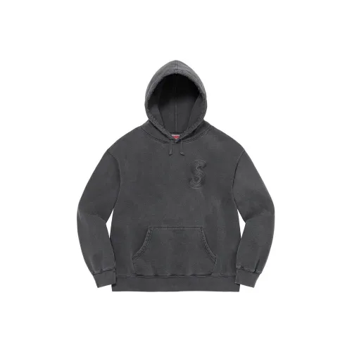 Supreme Overdyed S Logo Hooded Sweatshirt