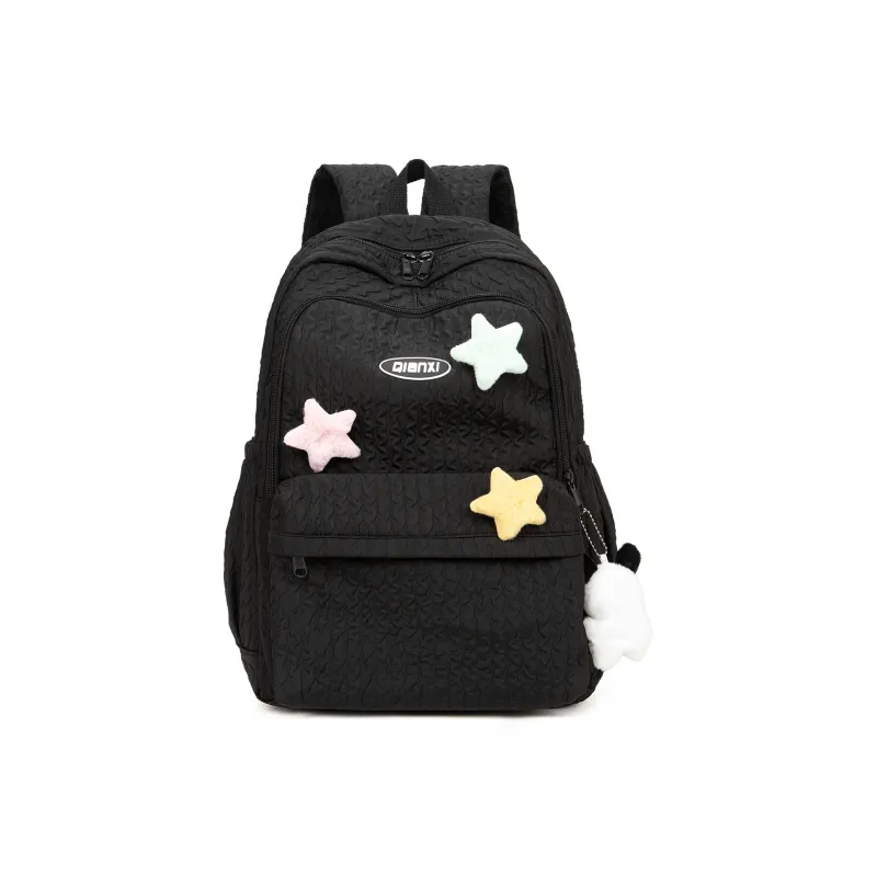 UNITE STAR Polyester Backpack Medium Size Women's White/Pink/Black/Yellow/Green-8