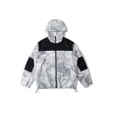 Black Snow Mountains Mist White
