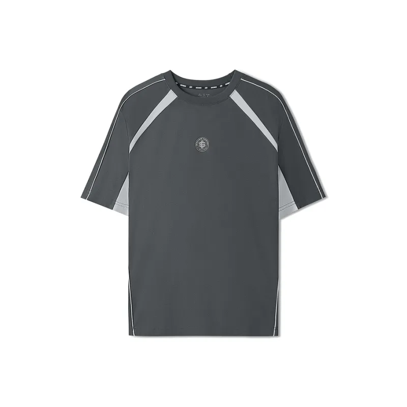Skechers Sports Life Collection T-Shirt Men's Smoky Gray-0