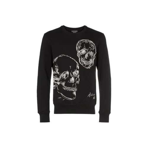 Alexander McQueen Sweatshirts Men Black