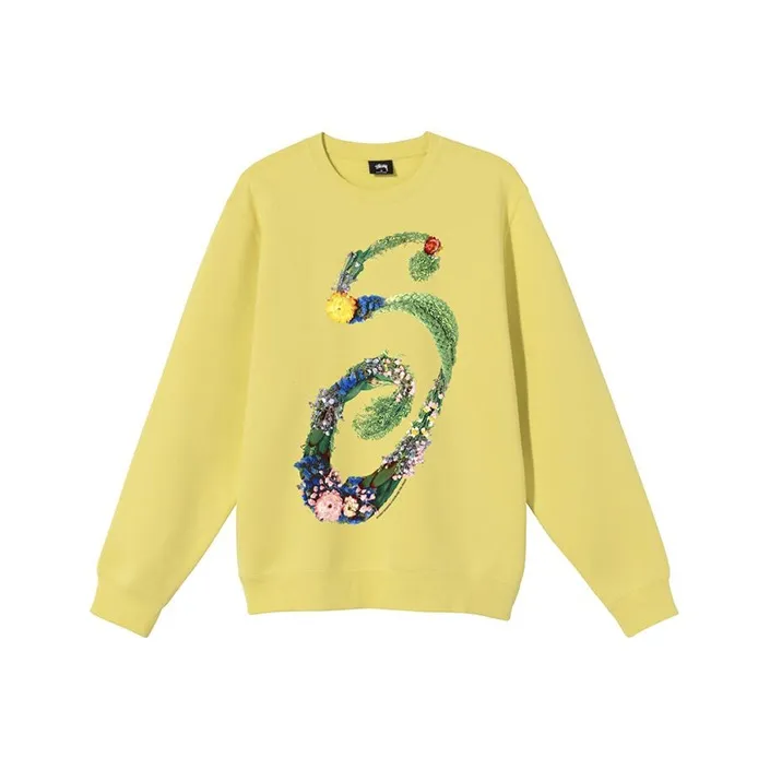 Stussy Floral S Crew-2