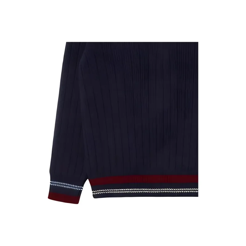 LACOSTE Crocodile patch Wool Jumper-4