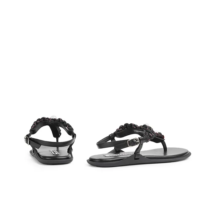 TOOMANYSHOES Miami One Strap Sandals Women's-3