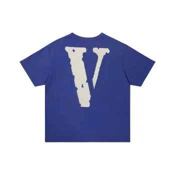 VLONE VLONE SKATE UNIT Streetweiser White Tee T Shirt Unisex Blue
