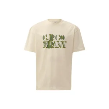 C.P.Company Logo print T shirt