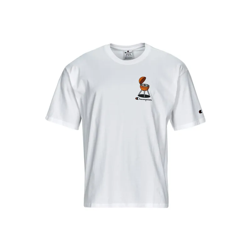 Champion T Shirts Men White-0