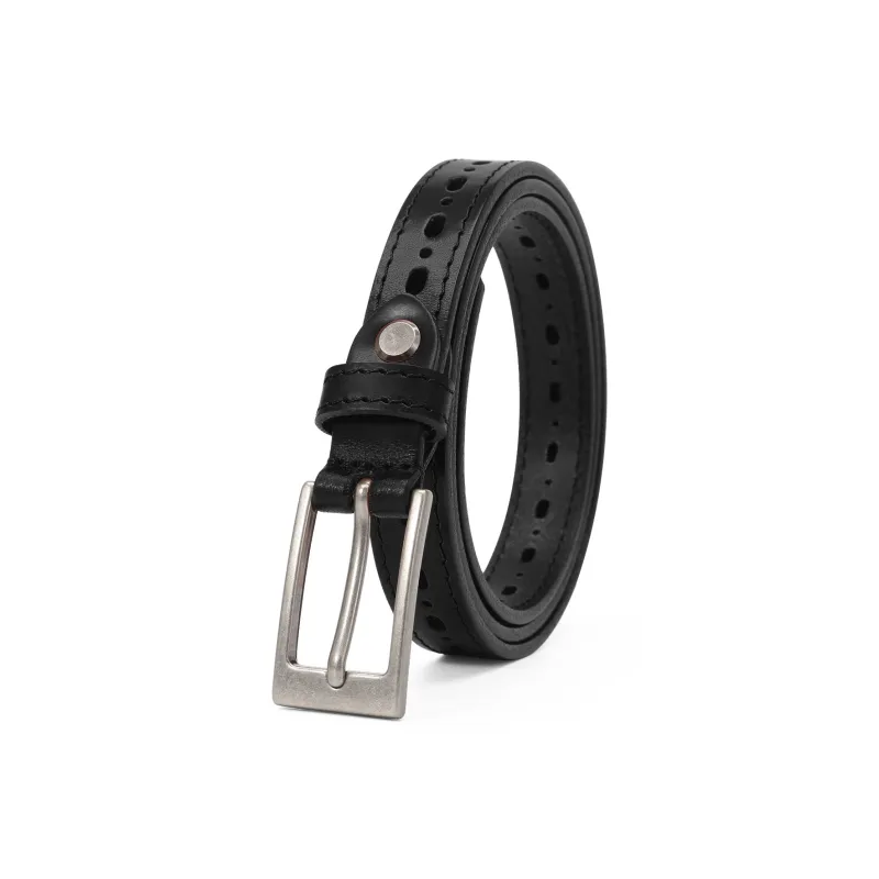 CATELLES Top Grain Cow Leather Belts Women's 1.8cm-1