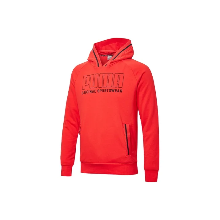 PUMA Sweatshirt Men's Bright Red-0