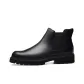 Black Fleece-Lined Insulated Shoes