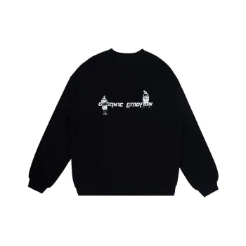 Organic Emotion Crew Neck Loose Fit Regular Sweatshirt Unisex