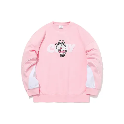 Line Friends X LINING Sweatshirts Unisex Pink