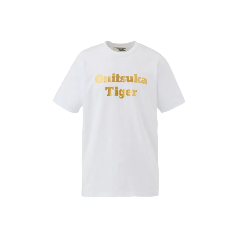 Onitsuka Tiger T Shirt Unisex White-0
