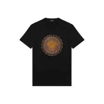 VERSACE T Shirts Men Black