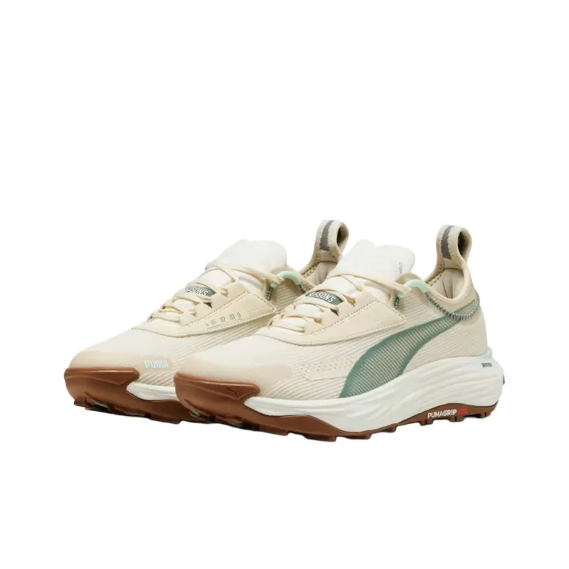 PUMA Voyage NITRO 3 Abrasion Resistant Slip Resistant Low Top Trail Running Shoes Women's Beige-2