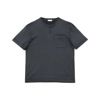 Alexander McQueen Skull Embroidered Crewneck T Shirt