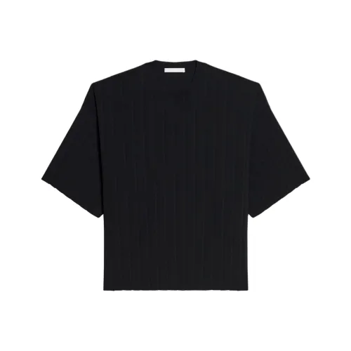 Helmut Calvin Oversized Pleated T Shirt