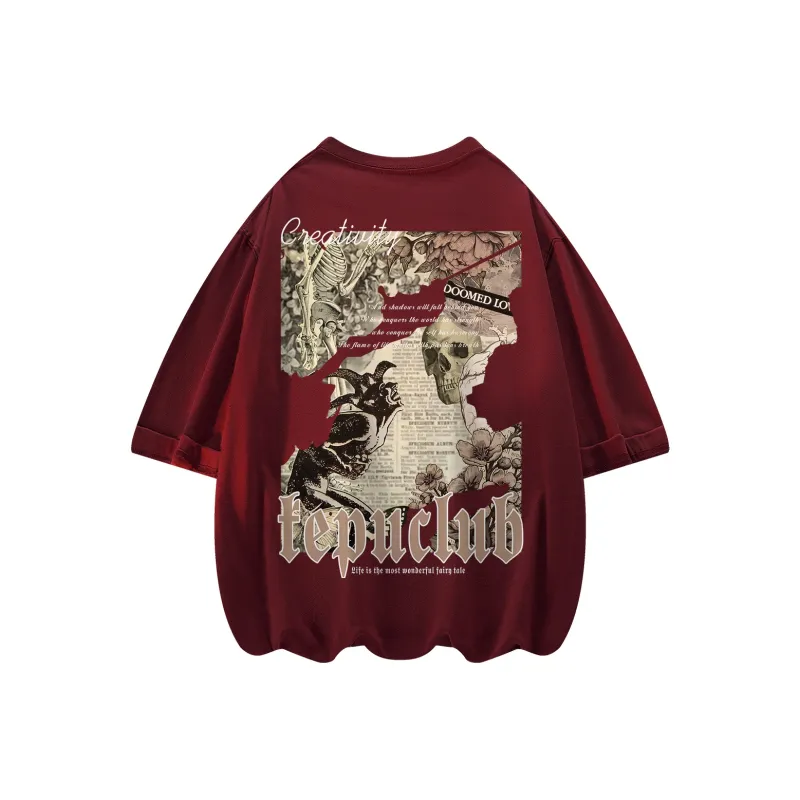 Kepu Short Sleeved T Shirts Unisex-16