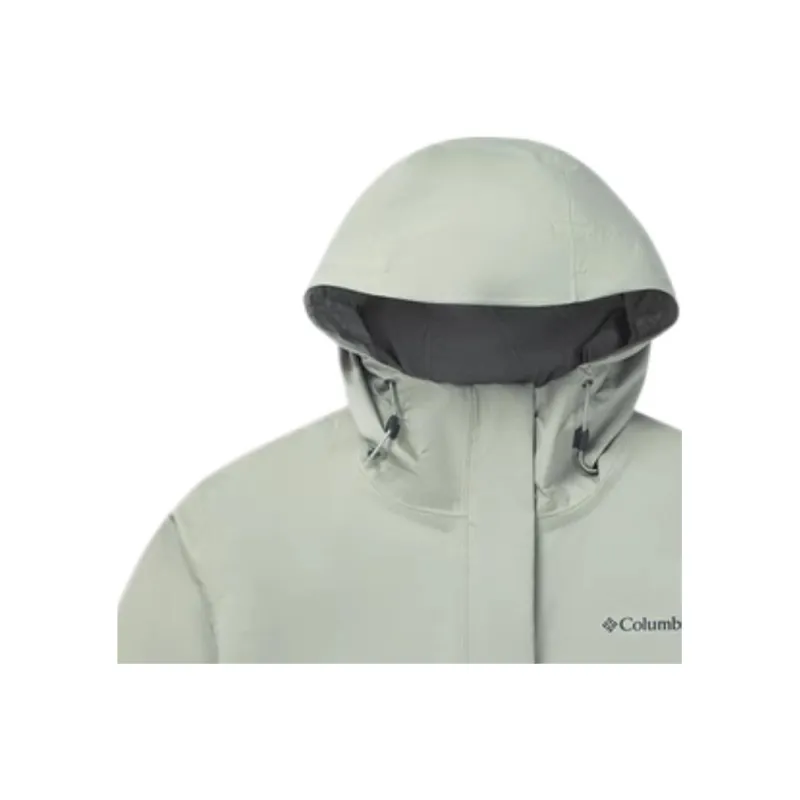 Columbia Waterproof And Warm Windbreaker Jacket Women's Pea Green-5