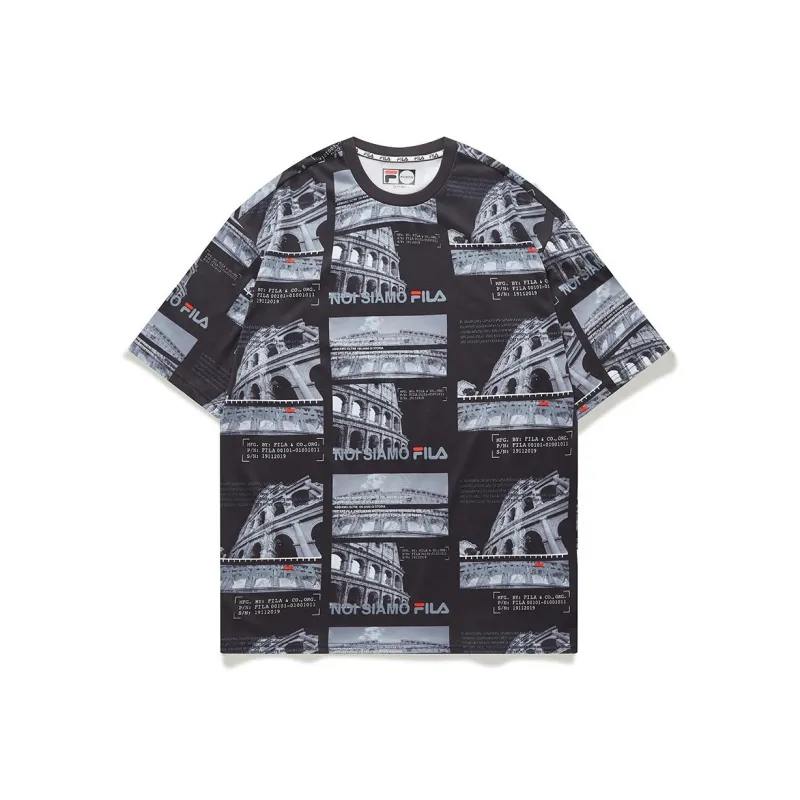 FILA FUSION NOI SIAMO FILA T-Shirt Men's Castle Atmosphere-0