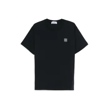 STONE ISLAND Compass patch Cotton T shirt