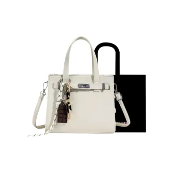 HACIN PU Crossbody Bag Handbag Regular Women's Ecru