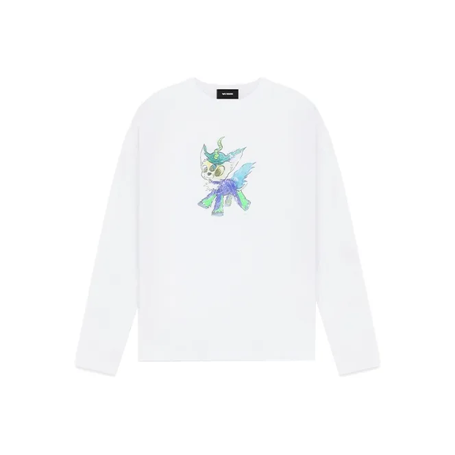 WE11DONE Monster Drawing T shirt-0