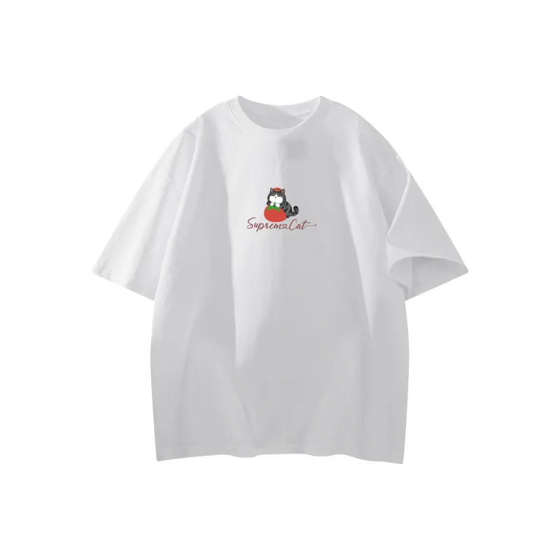 Supremo Cat T Shirts Unisex-0