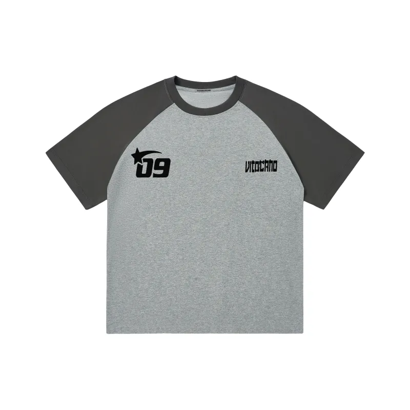 Vitocano T-Shirt Unisex White & Navy Blue-16