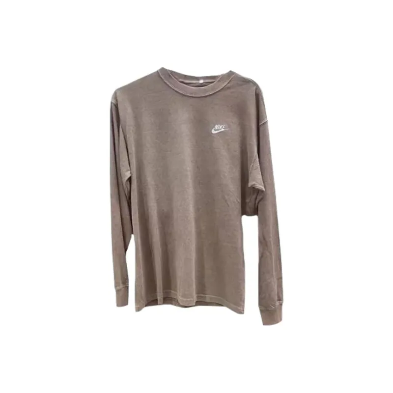 Nike T Shirts Men Khaki-0