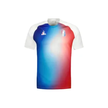 Le Coq Sportif Paris Olympic Games Series SS24 Maillot Équipe De France Homme T-Shirt Men's Multicolor