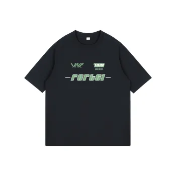 FORTEI T-Shirts Men Black
