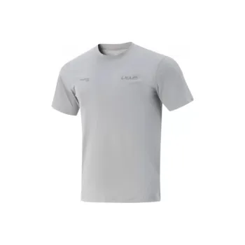 LiNing Cool Tea T Shirt Men's Ultimate Gray