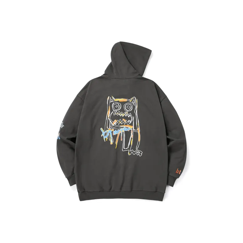 Bt Hooded Loose Fit Sweatshirt Unisex-0