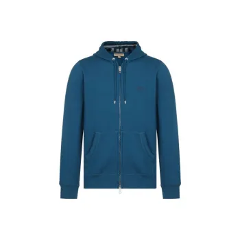 Burberry Clarendon Check Hood Zip Up Hoodie