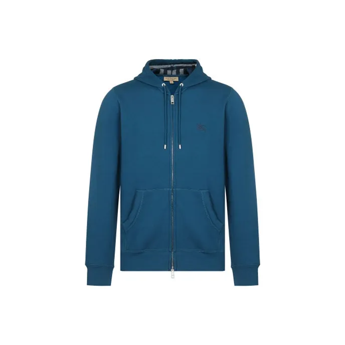 Burberry Clarendon Check Hood Zip Up Hoodie-0