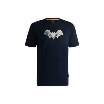 HUGO BOSS Seasonal print Cotton T shirt
