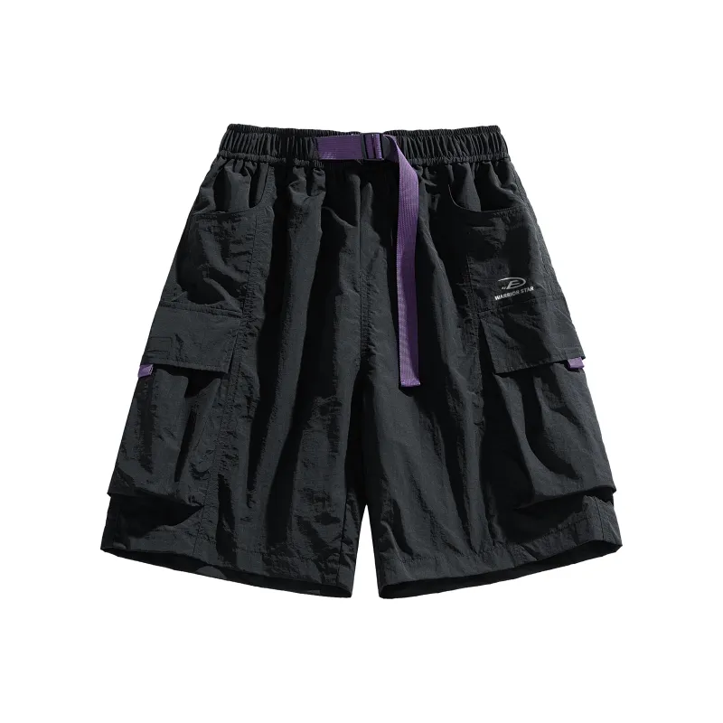 Warrior Huichao Riding The Wind Collection Cargo Shorts Unisex-11