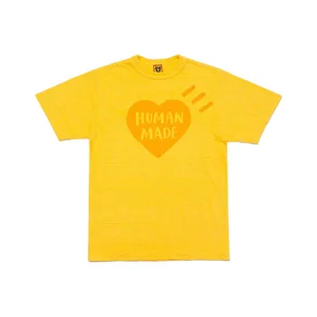 HUMAN MADE Heart Printed Jersey T Shirt