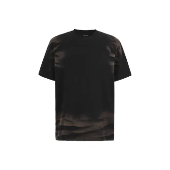 URBAN REVIVO T Shirts Men Jet Black