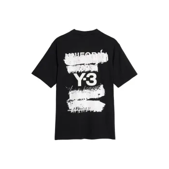 Y 3 Free Shipping With AdiClub Y 3 Graphic Short Sleeve Tee